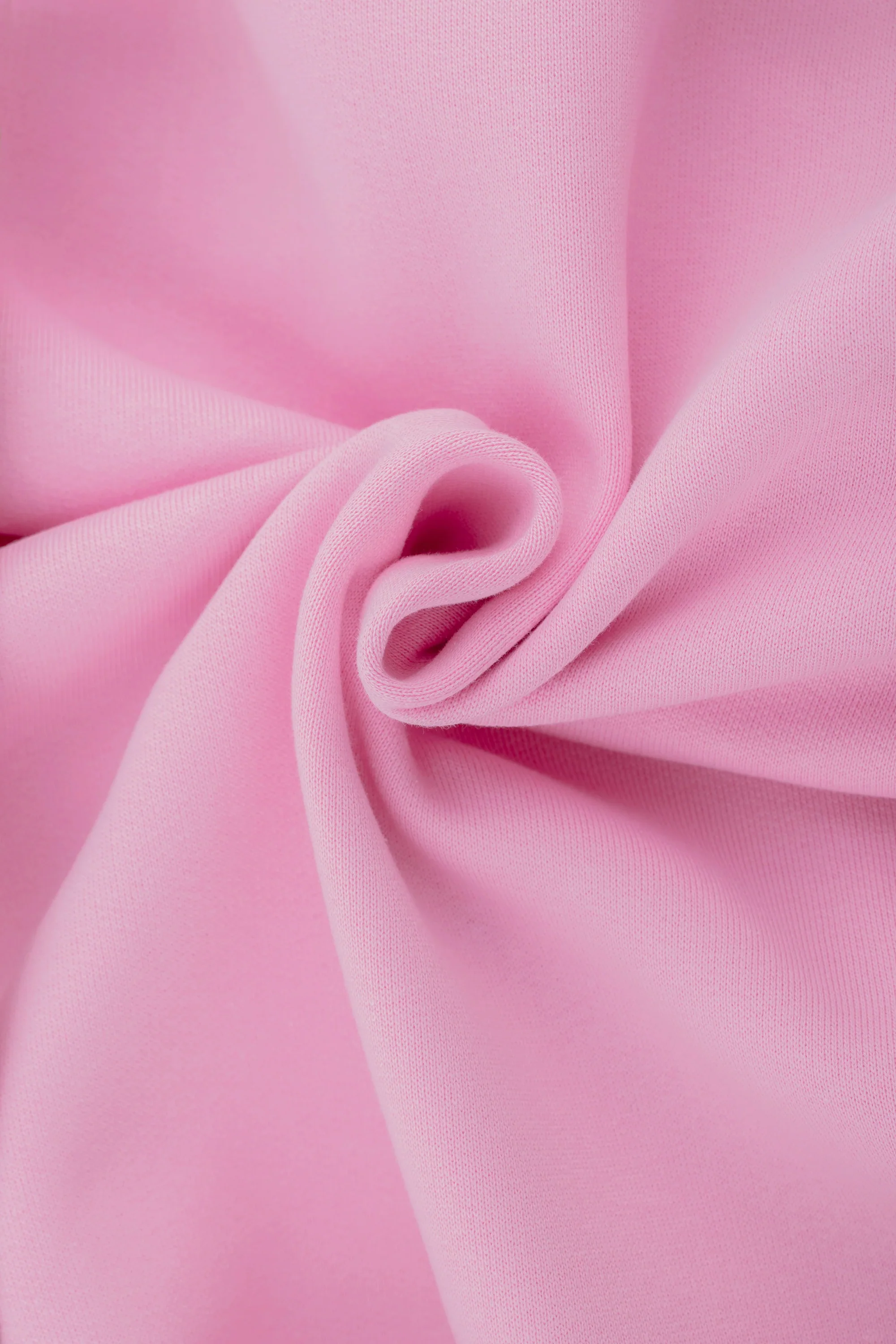 Fermuarlı Kapişonlu Sweat-Pembe