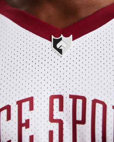 File Kumaş Spor   Oversize  T shirt-Bordo