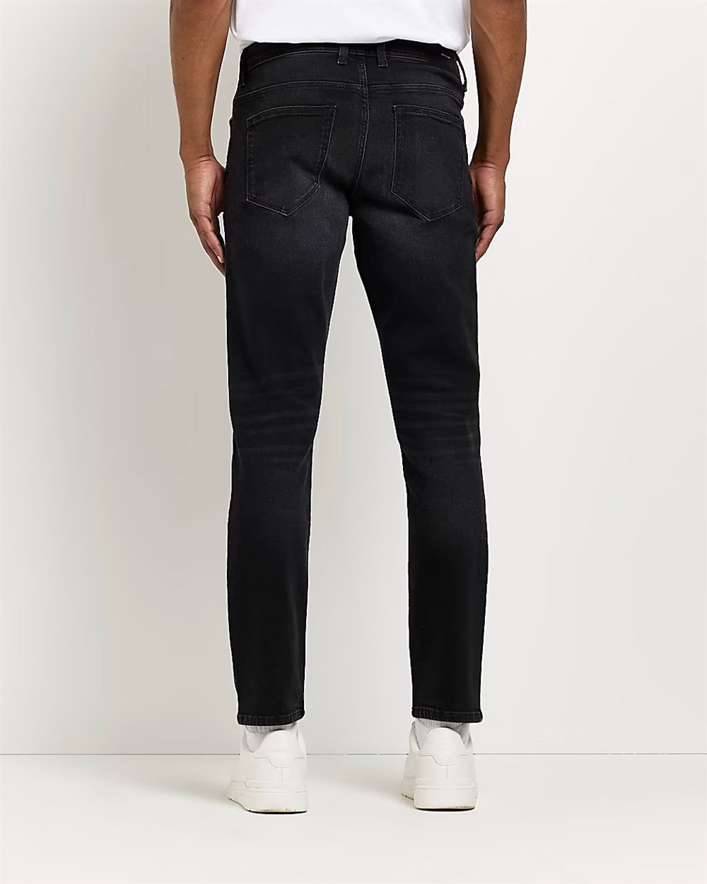Glenn Slim Fit Jean-Siyah