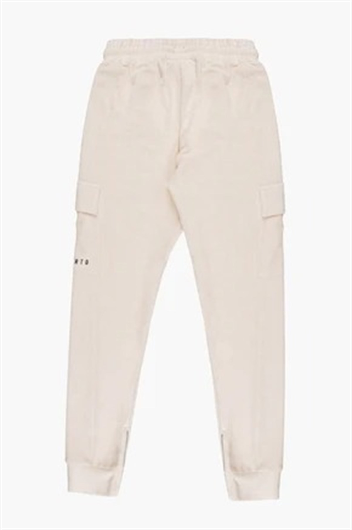 Kargo Cepli  Havlu Kumaş Jogger Krem