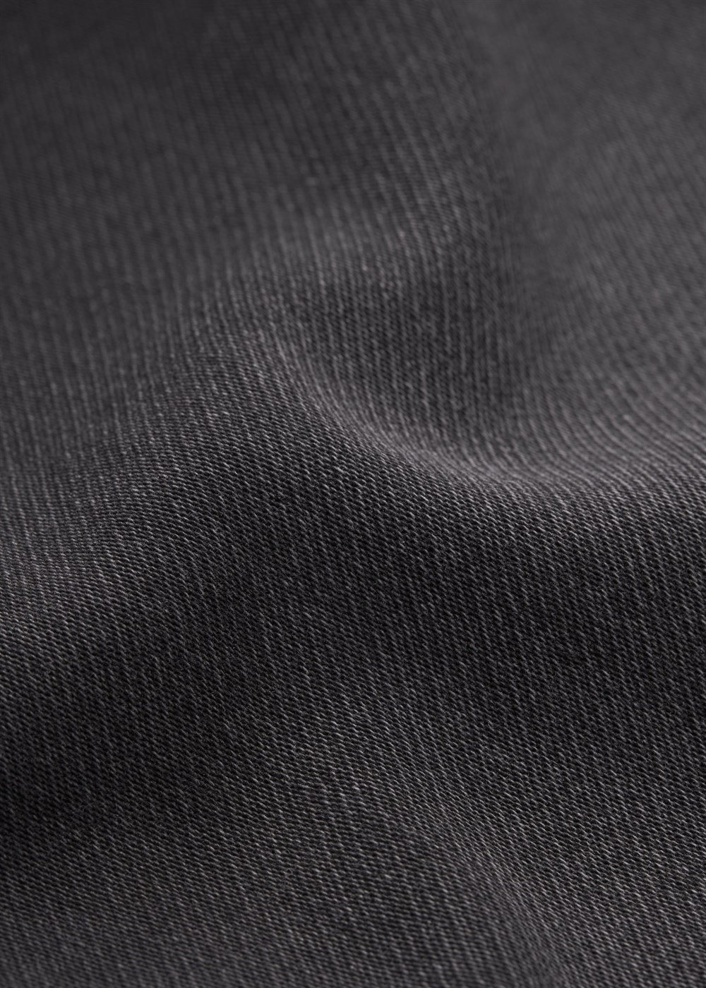 Likralı Soft Kumaş Jean Şort Siyah