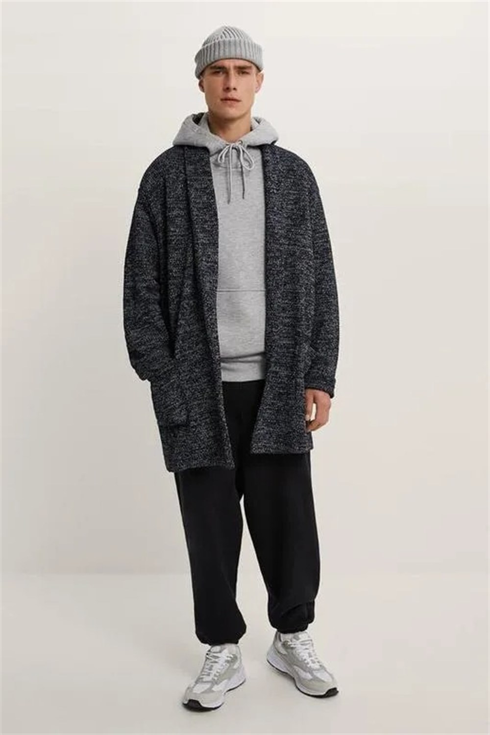 Long Hırka-Lacivert