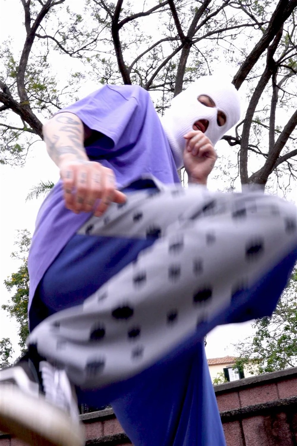 Loose Tarz Jogger Eşofmanaltı-Gri