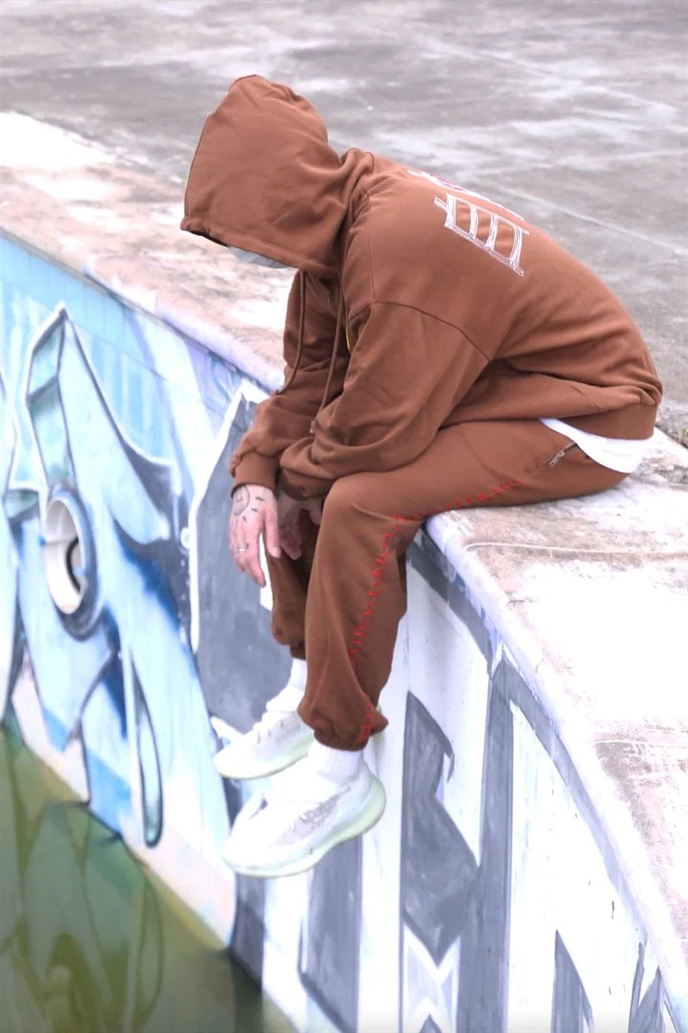 Loose Tarz Jogger Eşofmanaltı-Kahve