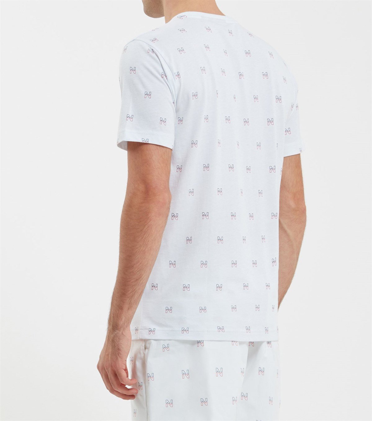 N Logolu  T-Shirt Beyaz