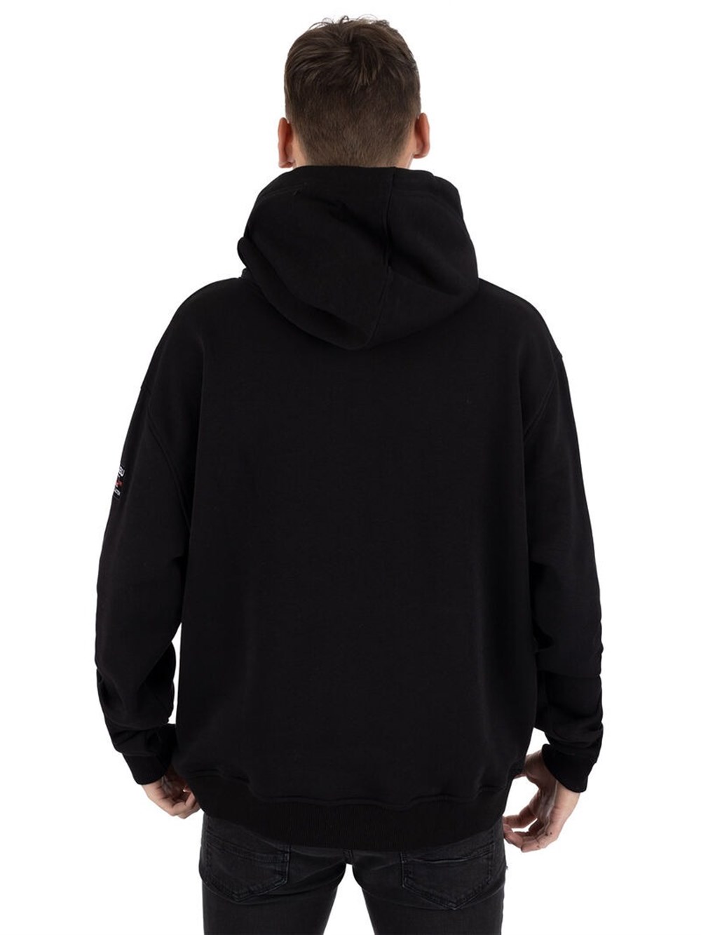 Önü FB Nakışlı  Sweat Siyah