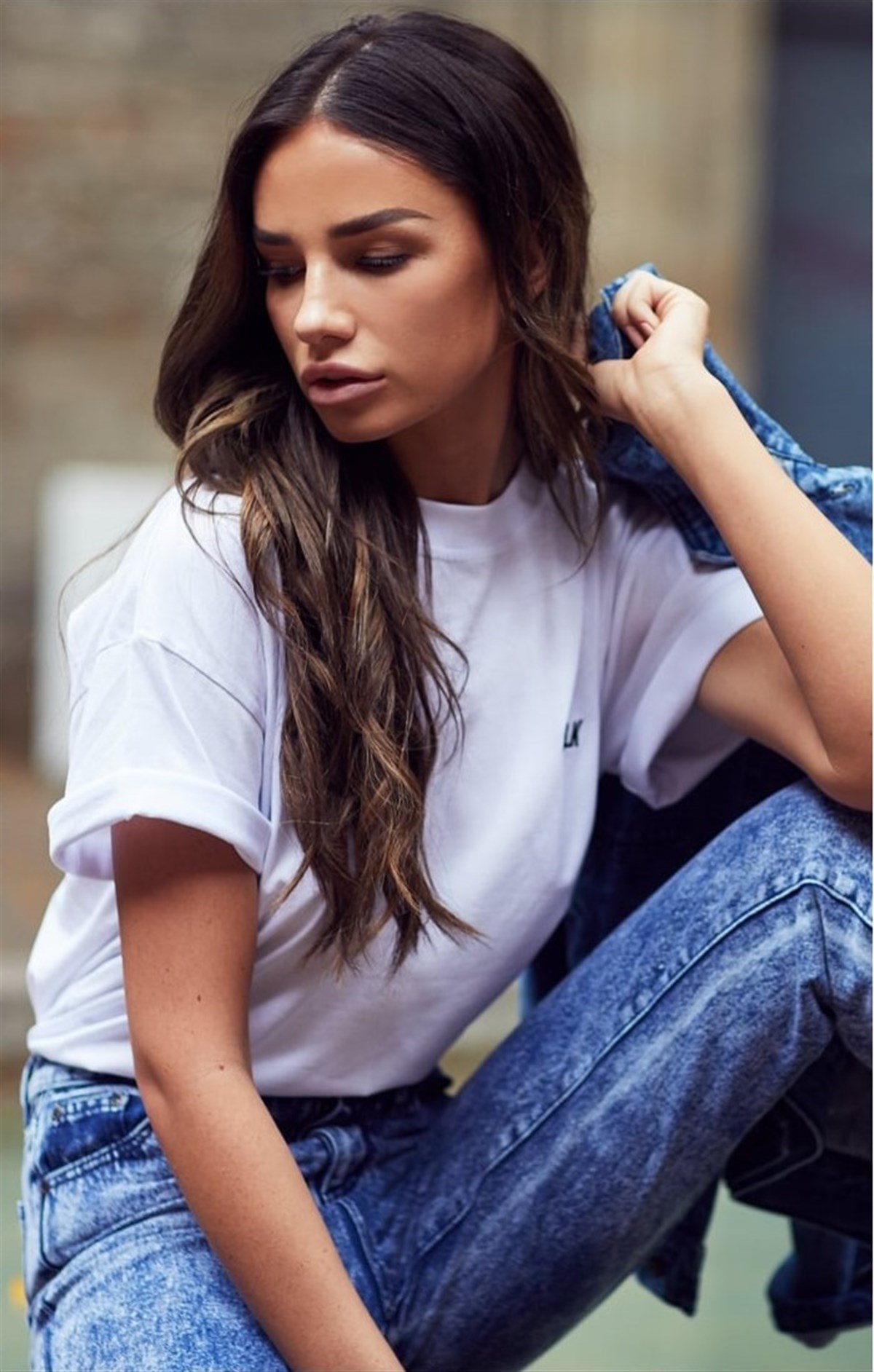 Oversize Basic T-Shirt Beyaz