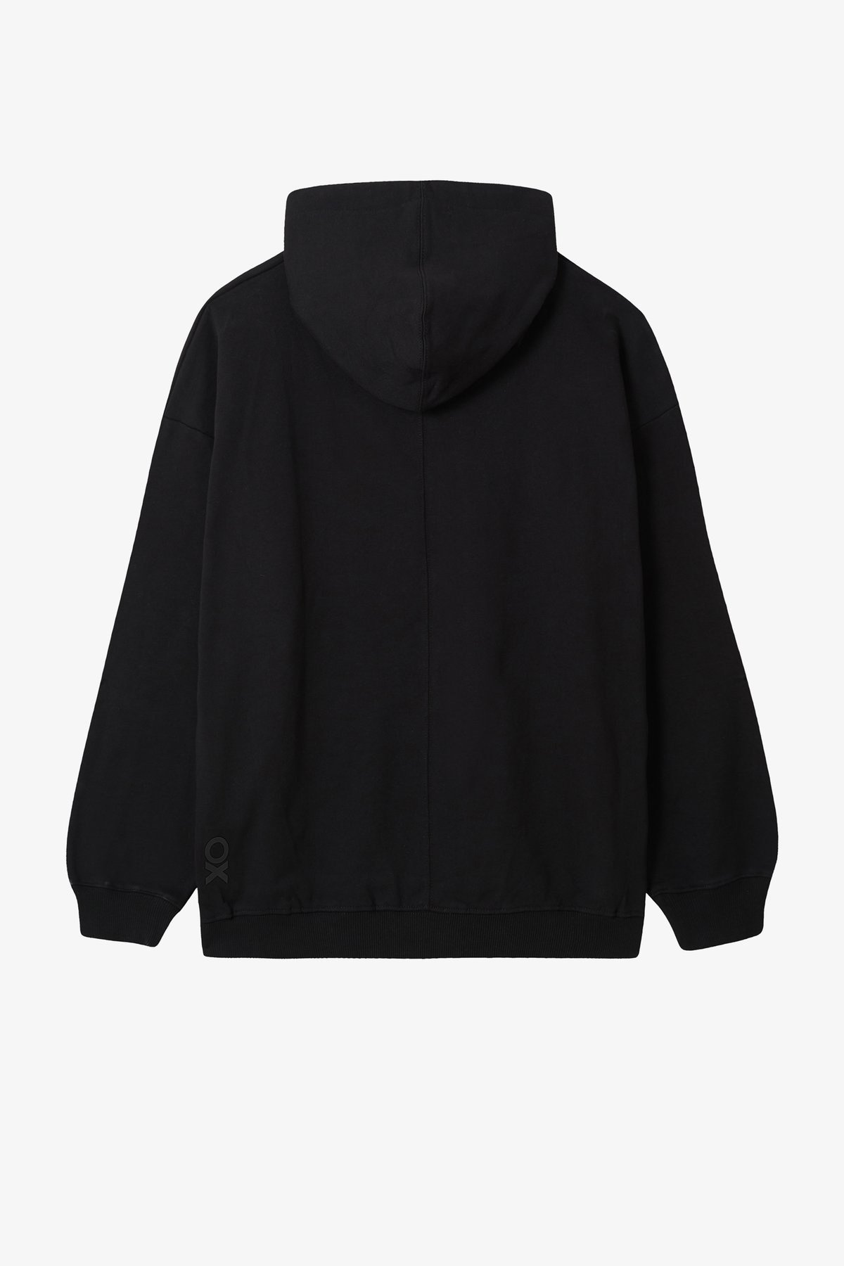 Oversize Kapişonlu Sweat Siyah