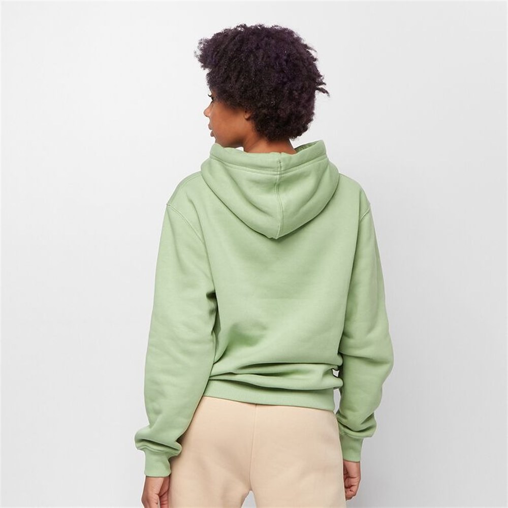 Oversize Kapişonlu Sweat Yeşil