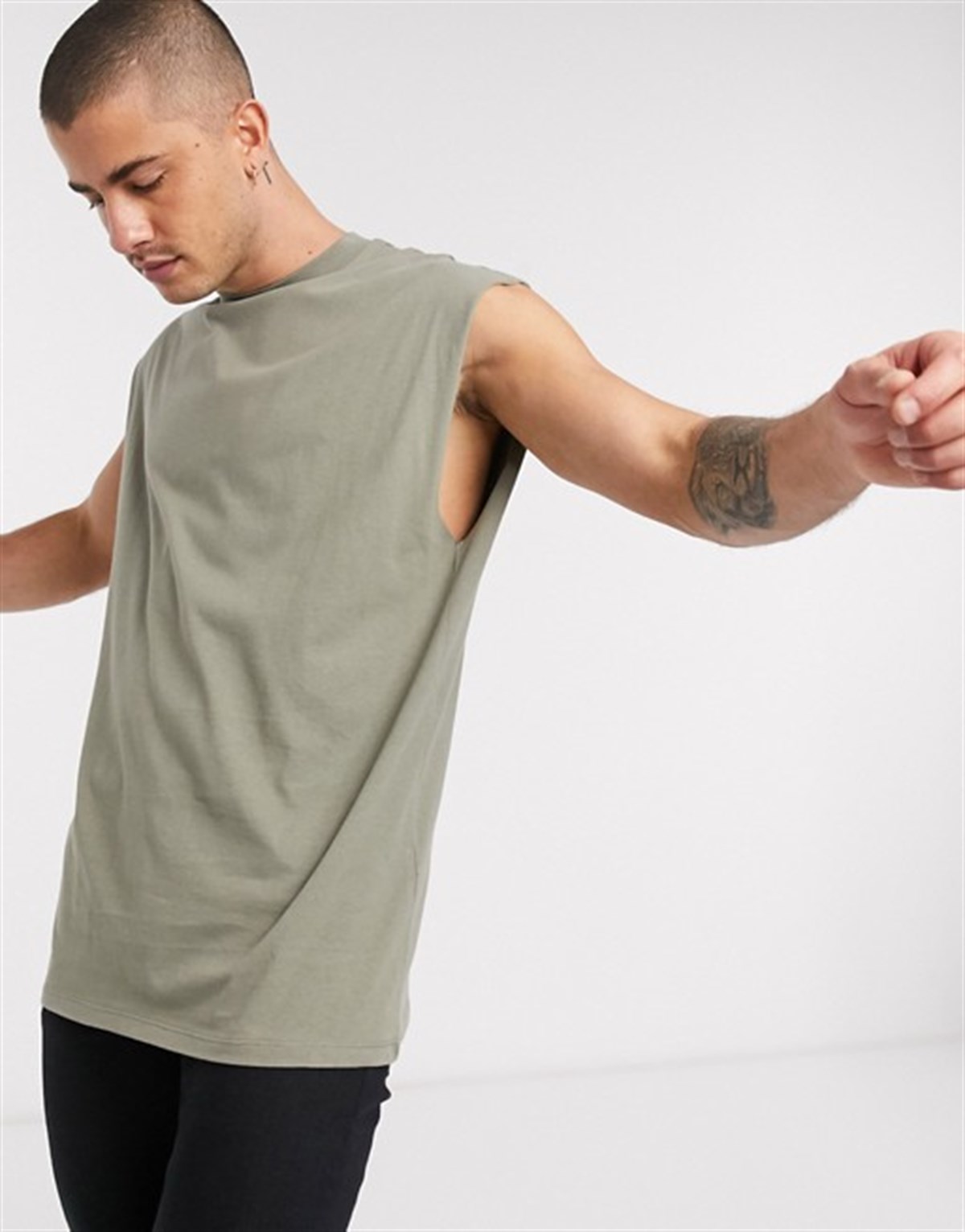 Oversize Kolsuz  Atlet Haki