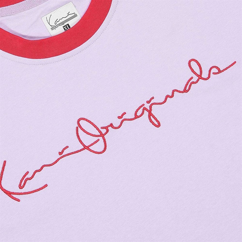 Oversize  Original Block T shirt Lila