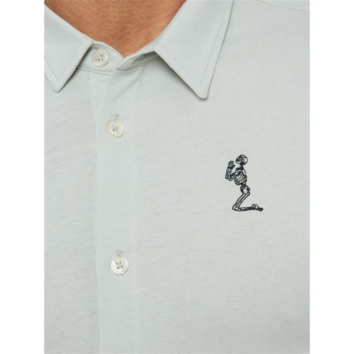 Penye Gömlek Açık Yeşil