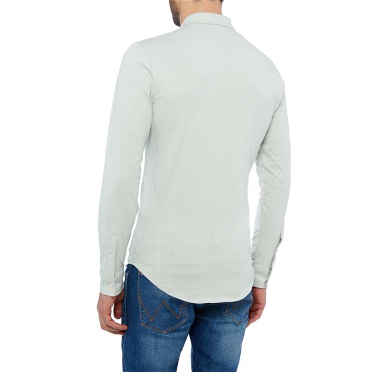 Penye Gömlek Açık Yeşil