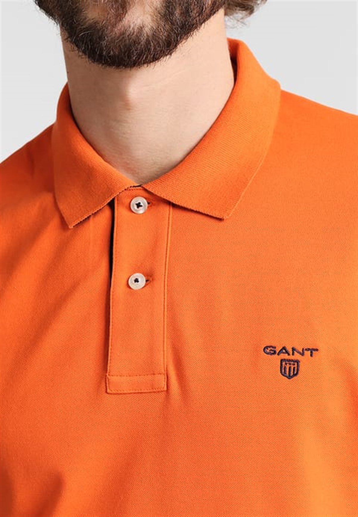 Polo Yaka T-Shirt Turuncu