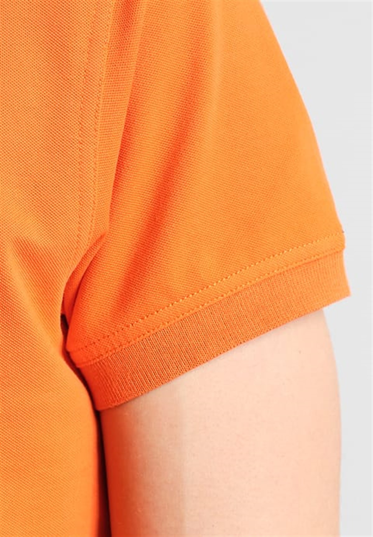 Polo Yaka T-Shirt Turuncu
