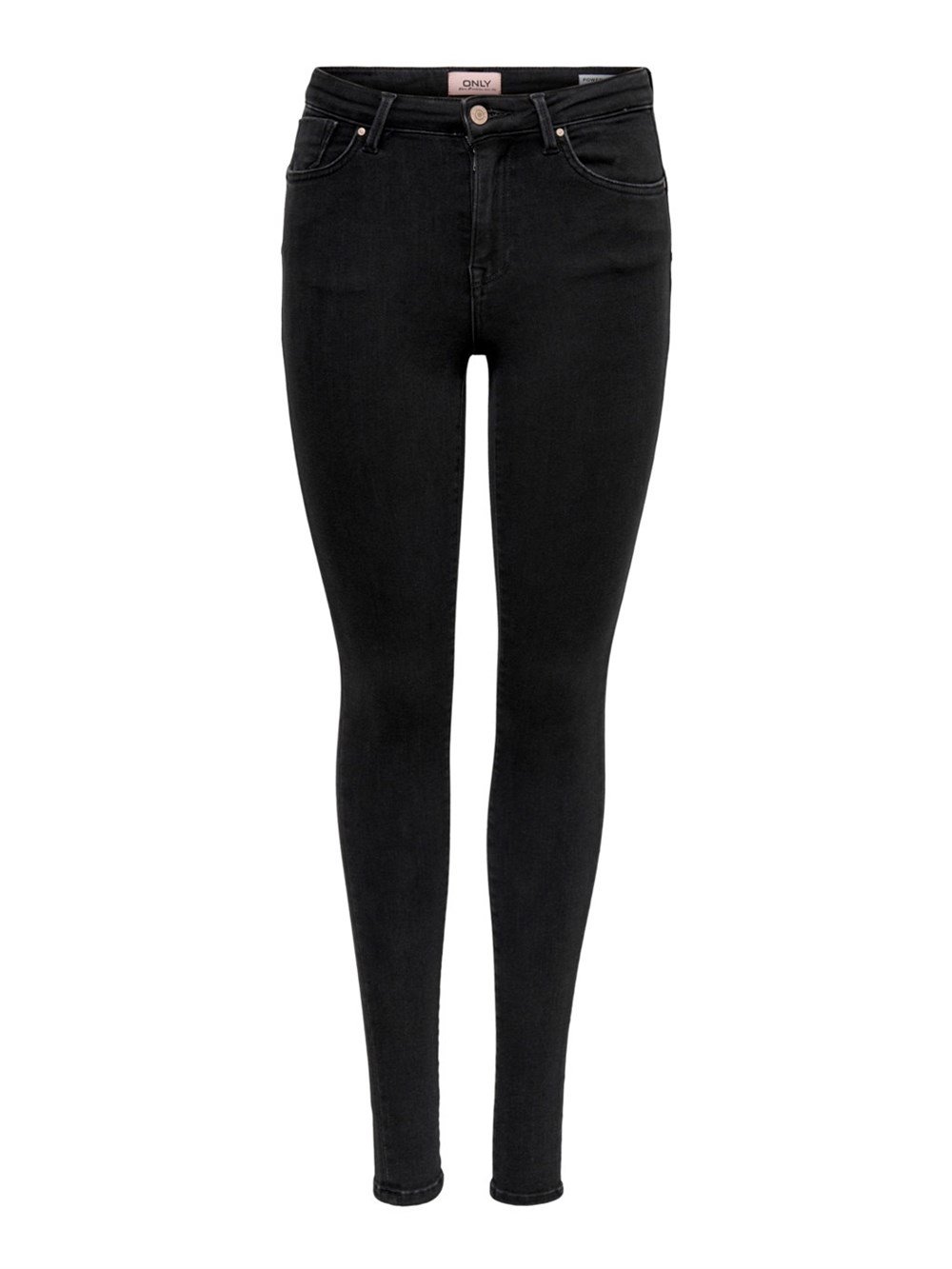 PUSH UP SKINNY FIT JEANS-Antrasit