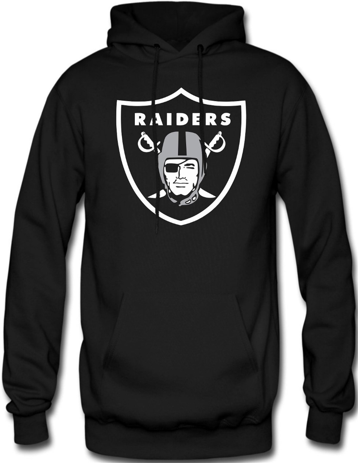 Raiders Kapşonlu Sweat Siyah