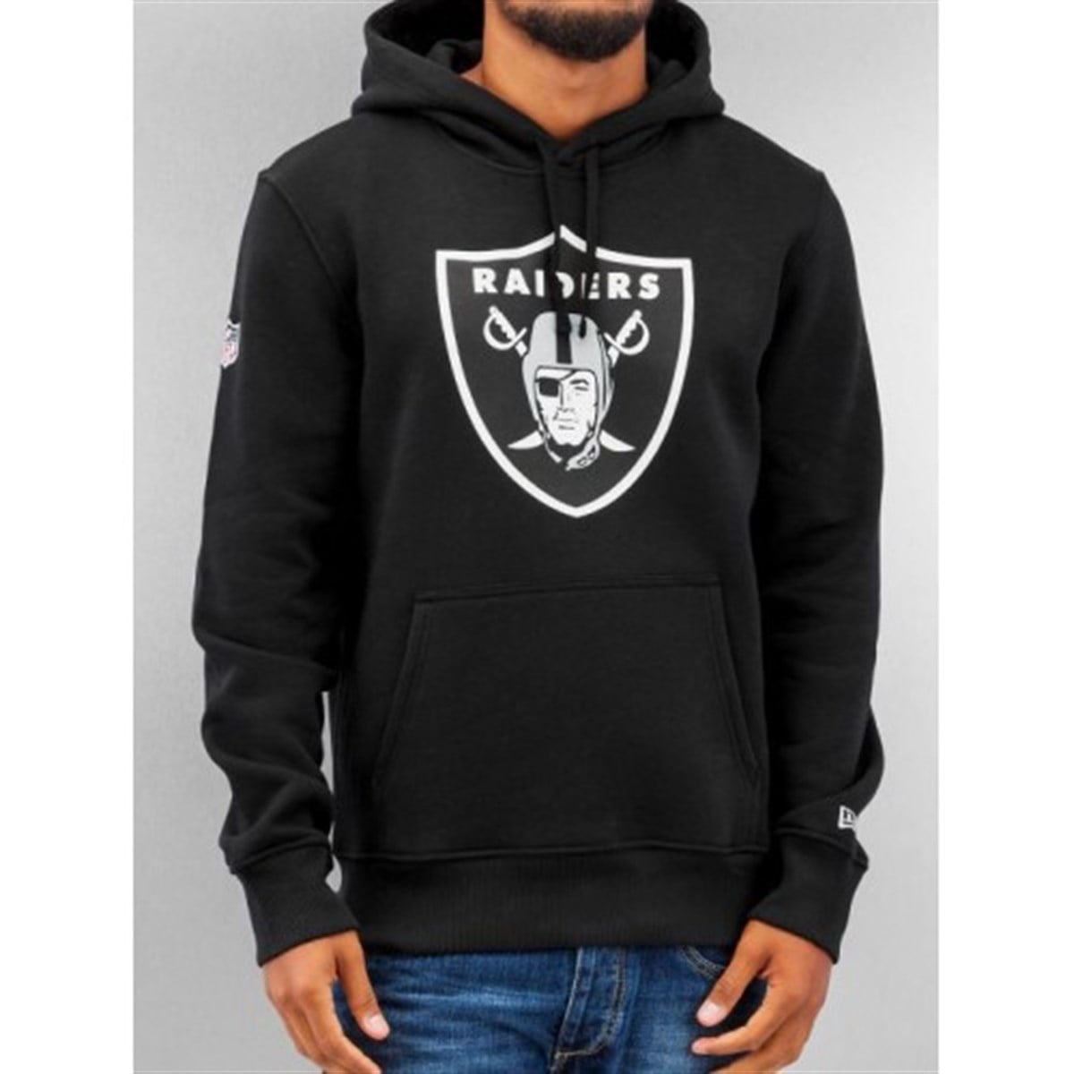 Raiders Kapşonlu Sweat Siyah