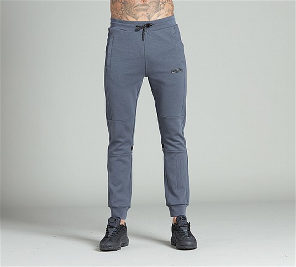 Reflektorlu Jogger Mavi-Tint