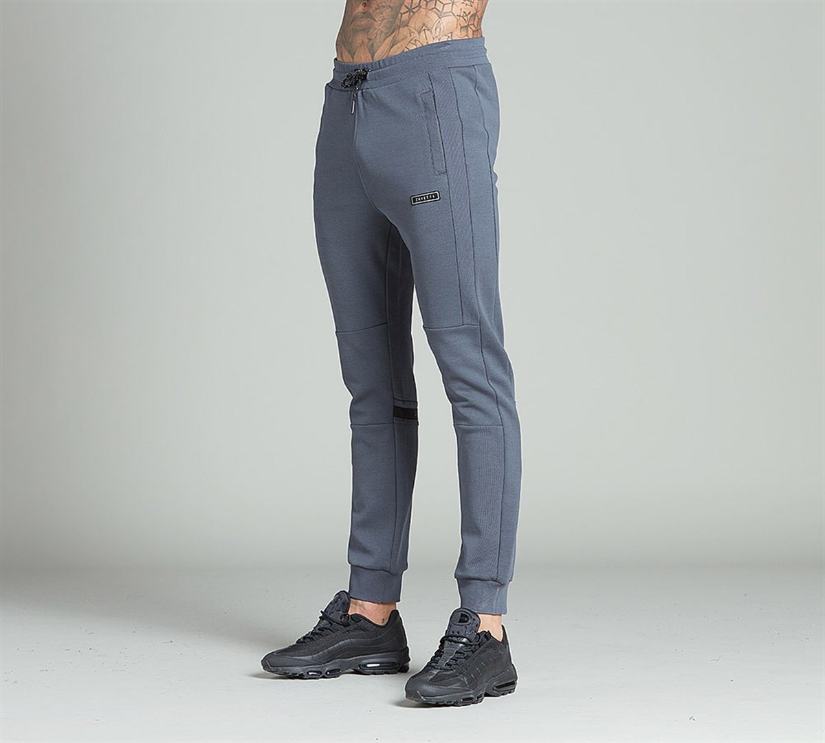 Reflektorlu Jogger Mavi-Tint