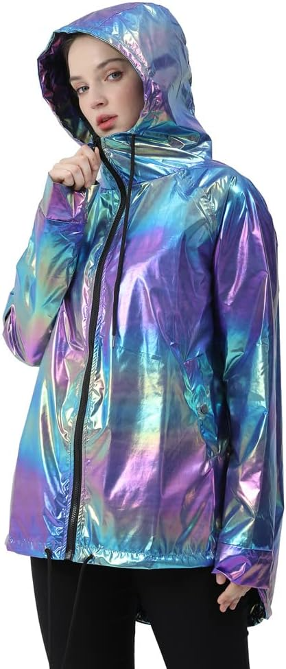 Reflektörlü Yağmurluk-Karısık Renkli