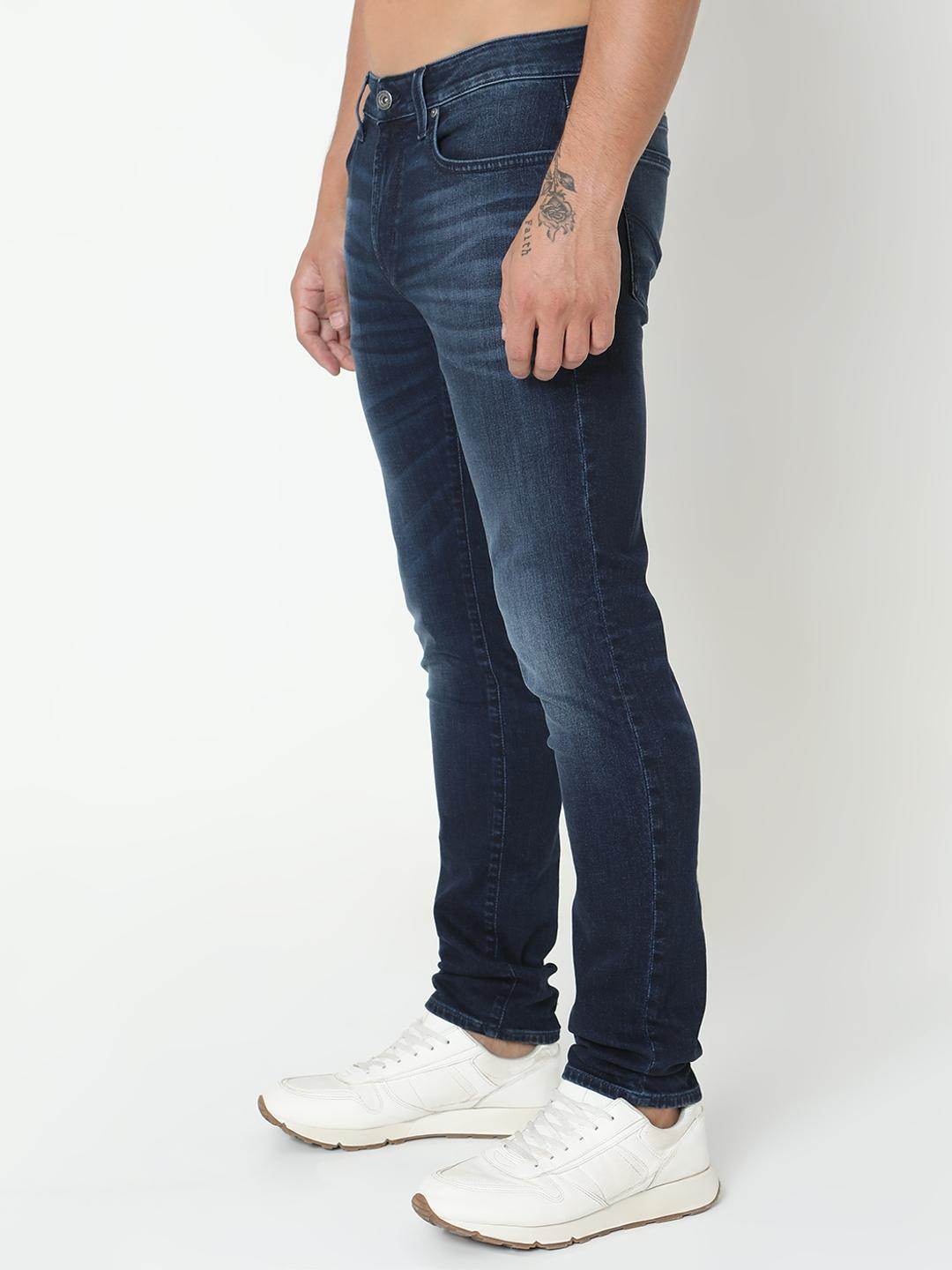 Regular Fit Jean-Lacivert