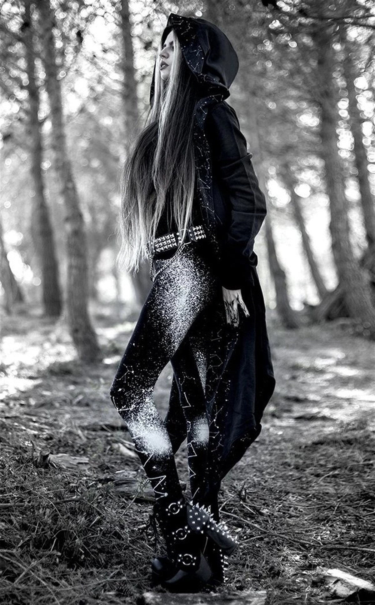 Rouge Satan Pant Tayt Siyah