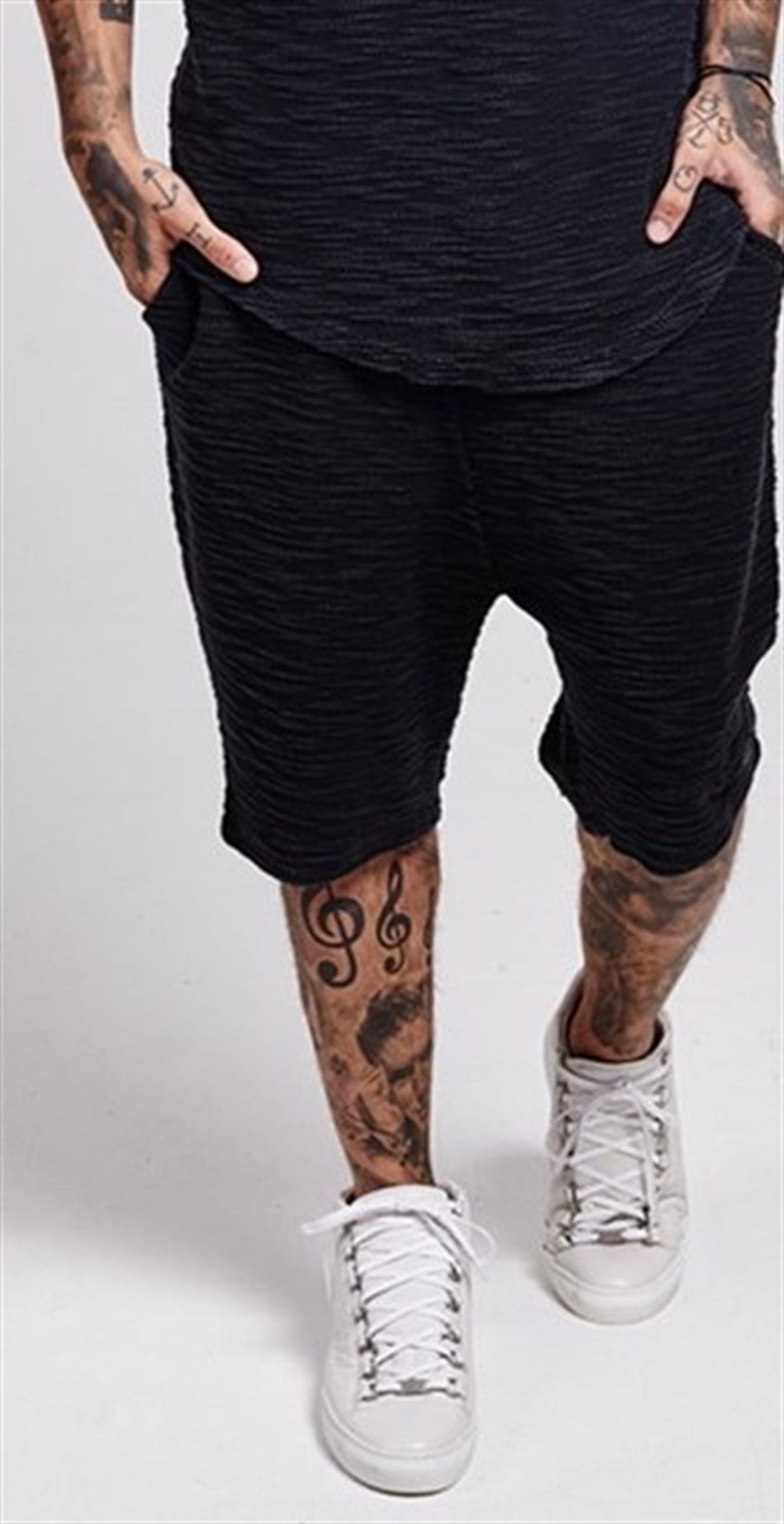 Sik Silk Mkrn Short Mavi