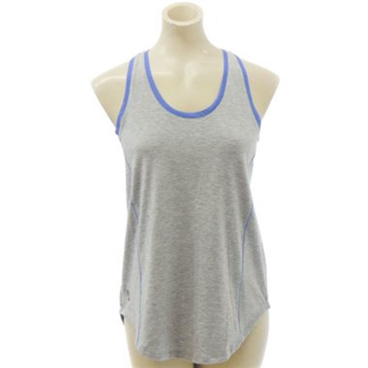 Sırtı Fileli Atlet Gri-Mavi