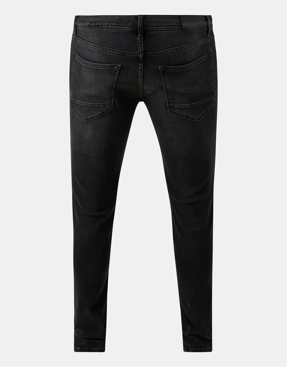 Slim Taşlamalı Jean-Antrasit