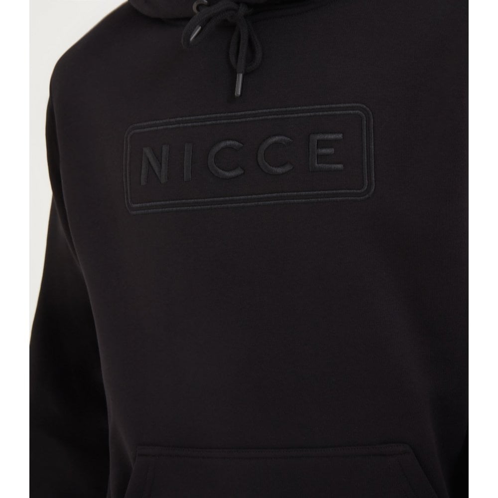 Tallin Hood Nakışlı Sweat Siyah