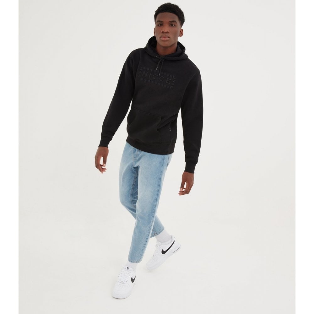 Tallin Hood Nakışlı Sweat Siyah