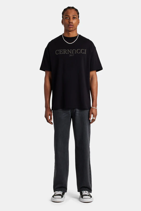 TONAL LOGO T-SHIRT-Siyah