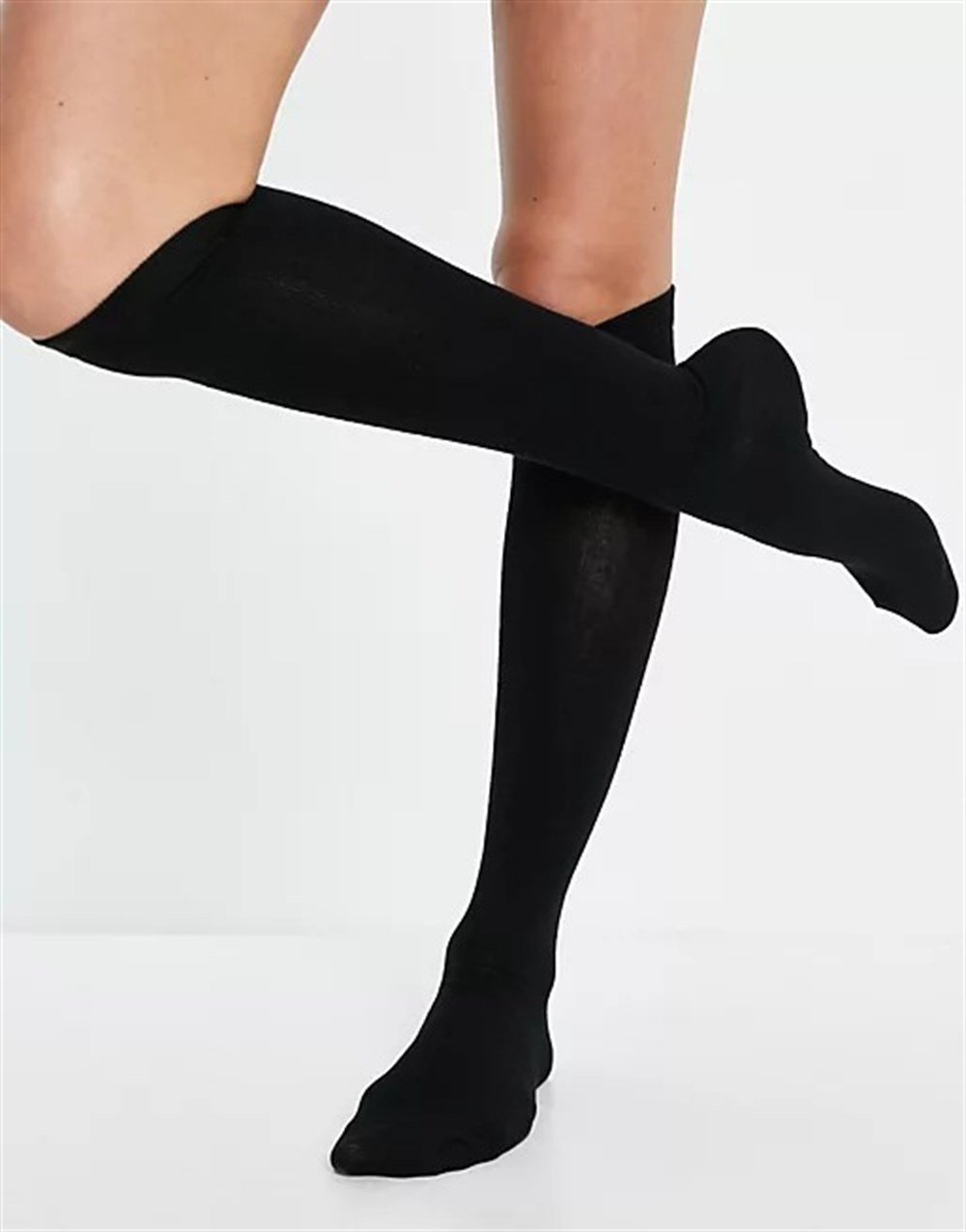 Unisex 4 Mevsim Pamuk Uzun Seyahat Çorabı 1 Çift 002