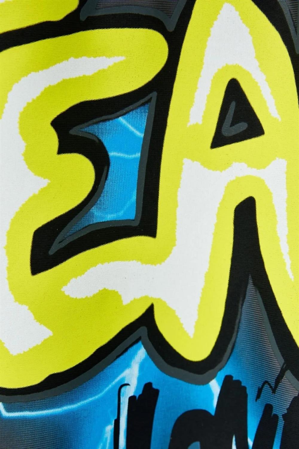 Unisex Oversize 99 T-shirt-Antrasit