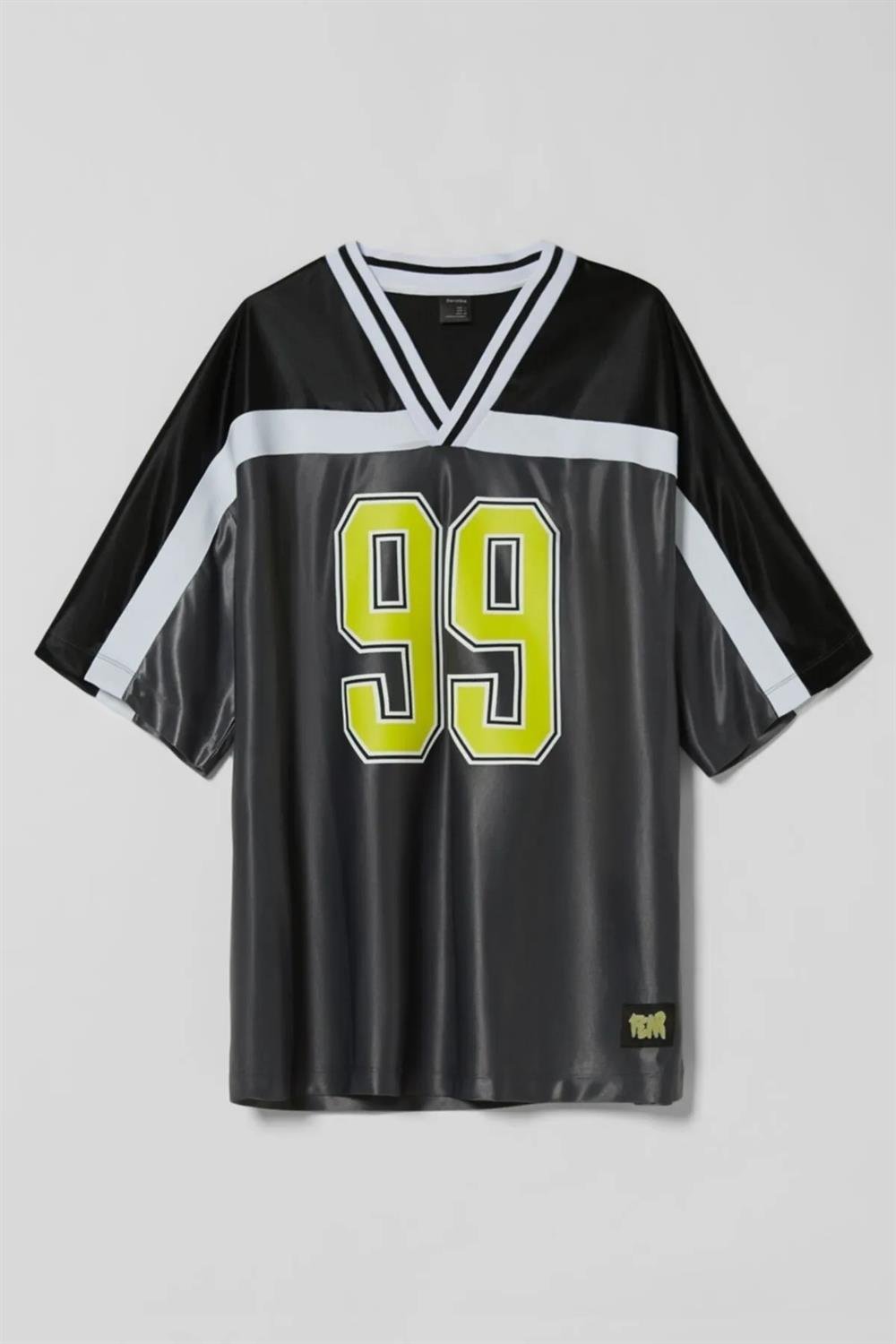 Unisex Oversize 99 T-shirt-Antrasit