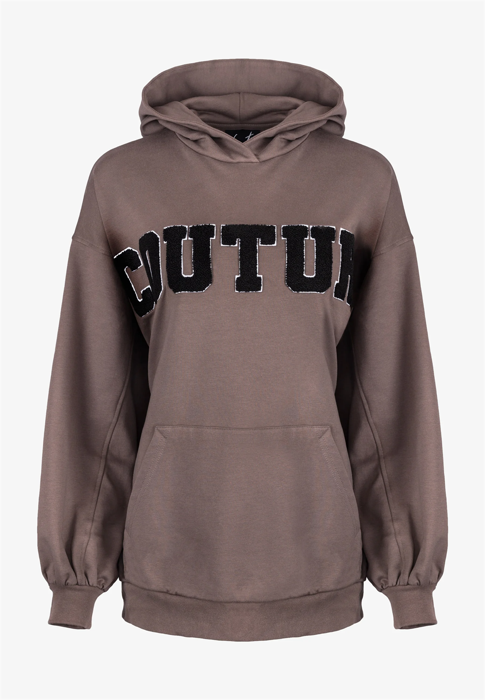 Unisex Oversize Season Kapişonlu Sweat-Antrasit