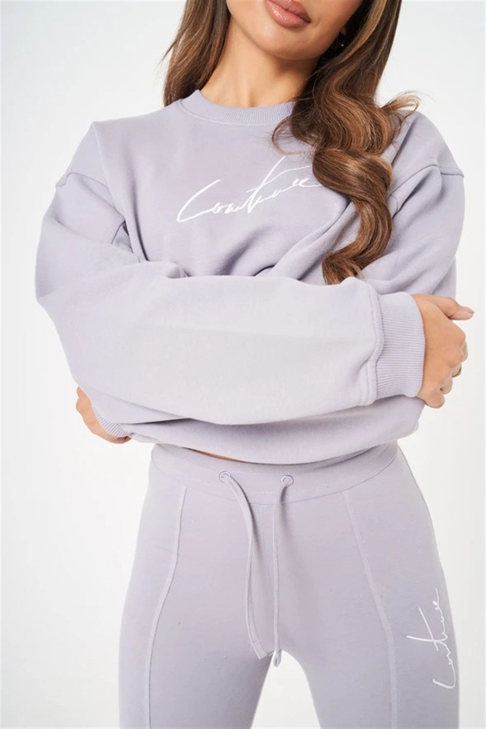 Unisex Oversize Sweat Lila