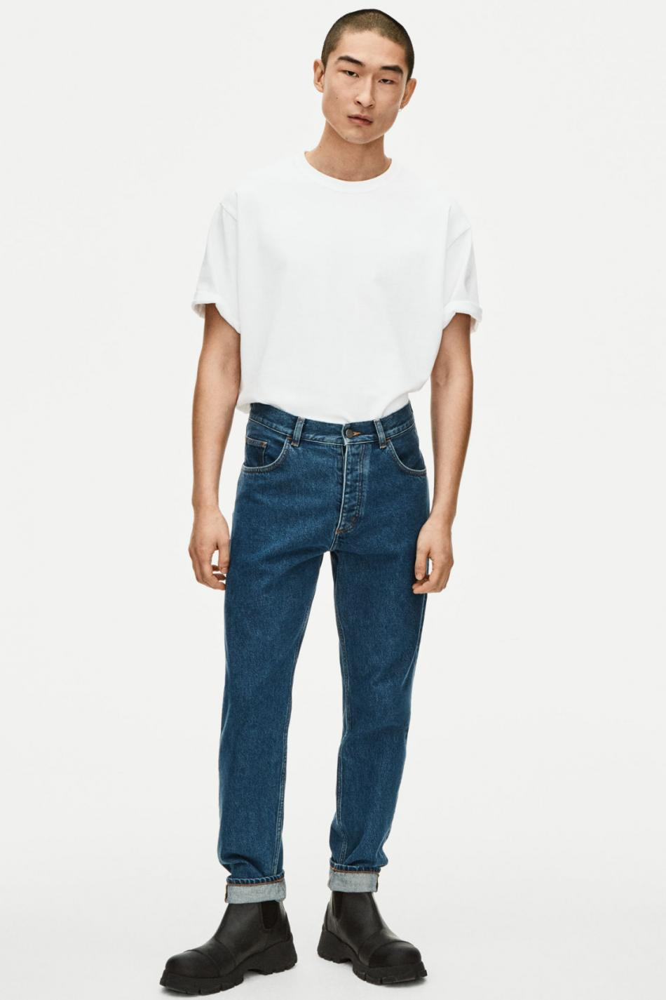 Unisex Tapered Jean-Mavi