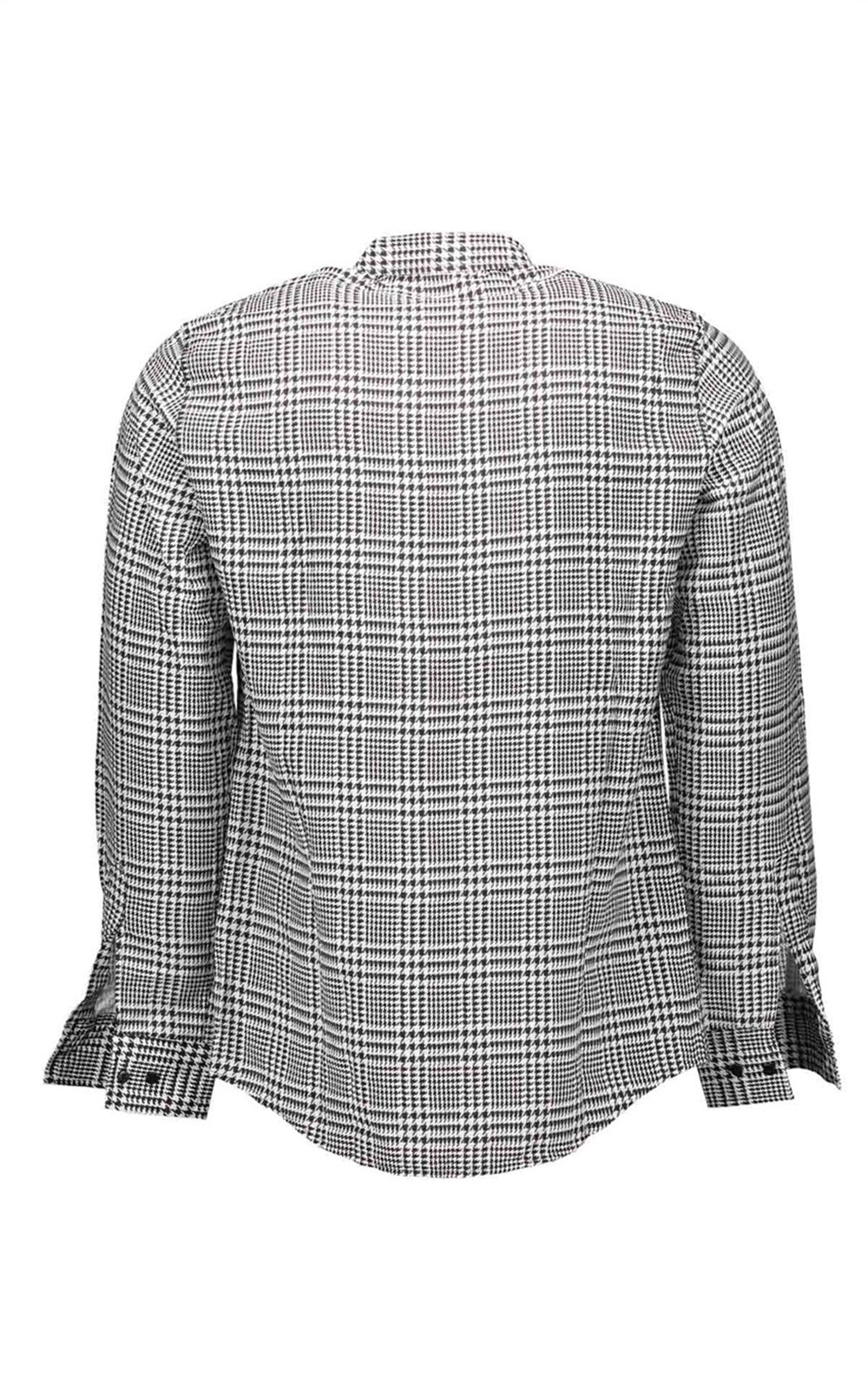 Yazlık s/s   Gömlek Beyaz-Siyah