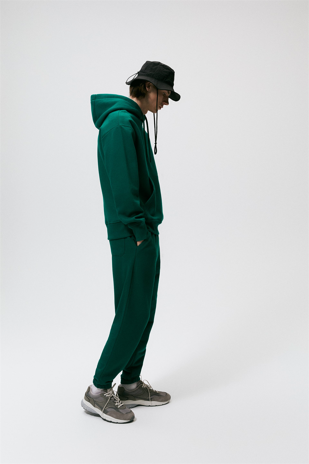 ZR Bol Jogger Pantolon  Eşofmanaltı-Yeşil