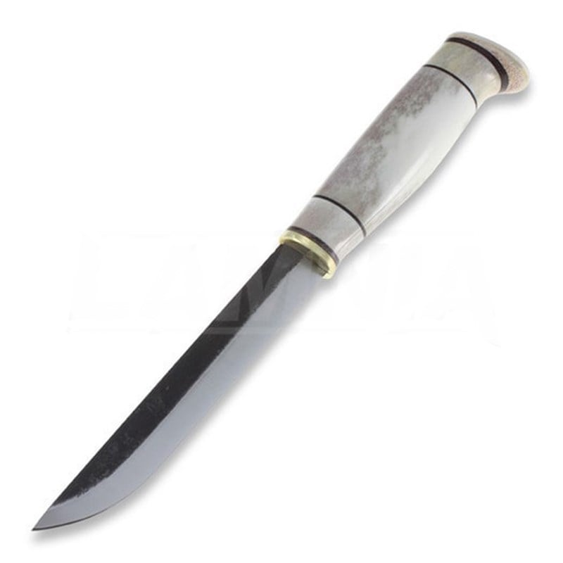 Erapuu Lappland Carver 125 puukko knife, antler