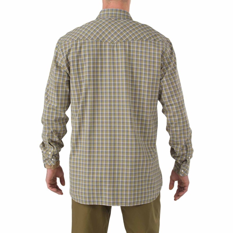 5.11 FLANNEL L/S GOMLEK YESIL