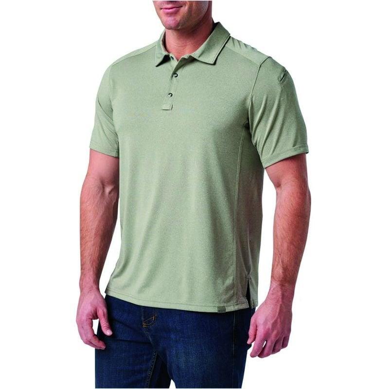 5.11 PARAMOUNT CREST POLO KISA KOL GRI TISORT