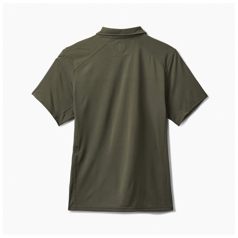 5.11 PARAMOUNT CREST POLO KISA KOL YESIL TISORT