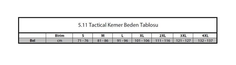 5.11 TRAINER 1 1/2 KEMER