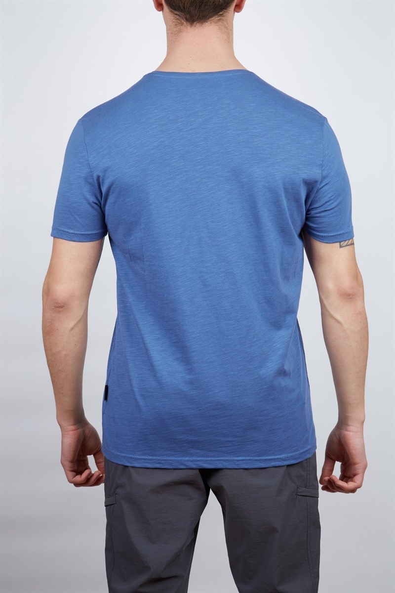 Alpinist Albino Basic T-Shirt Indigo