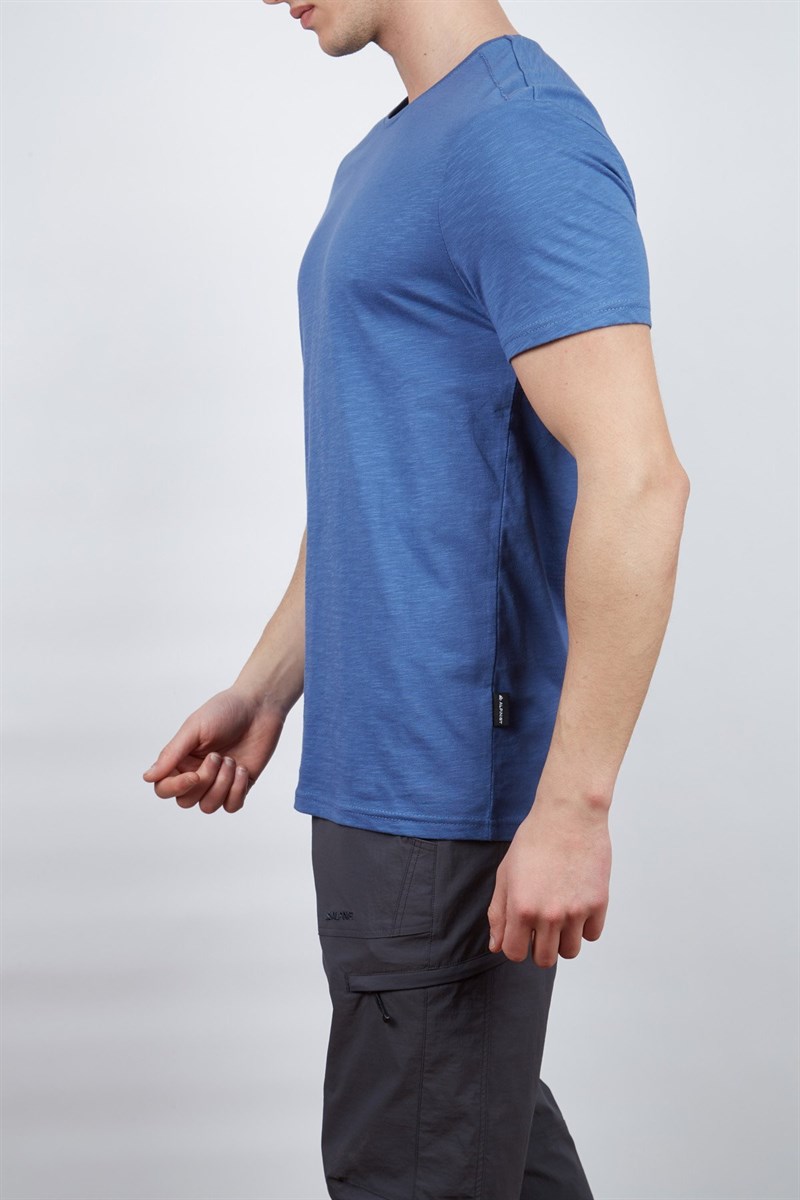 Alpinist Albino Basic T-Shirt Indigo