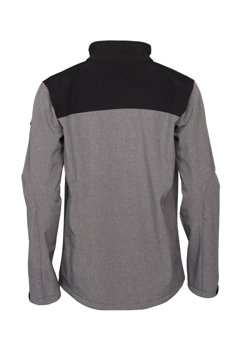 ALPİNİST Alpine Erkek Softshell Ceket Gri-Siyah