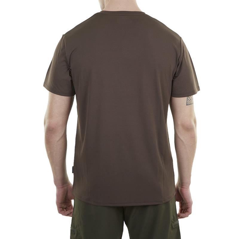 Alpinist Baseline Ultra Dry Erkek T-Shirt Kahverengi